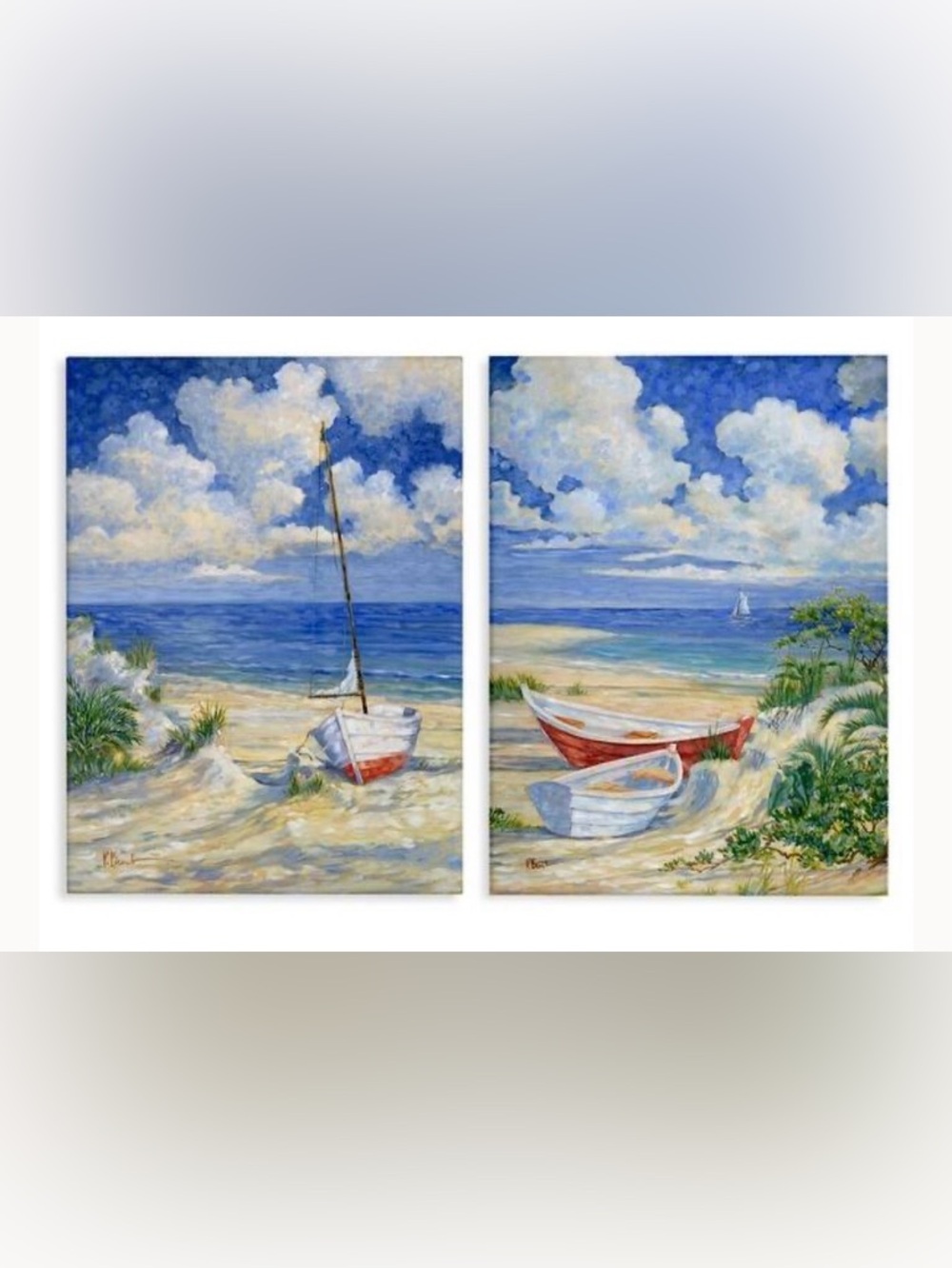 Paul Brent Row Boat On Beach
Canvas Set